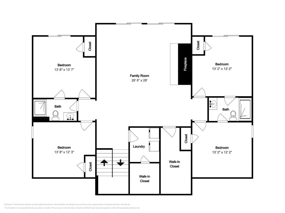 Six-Bedroom House interior